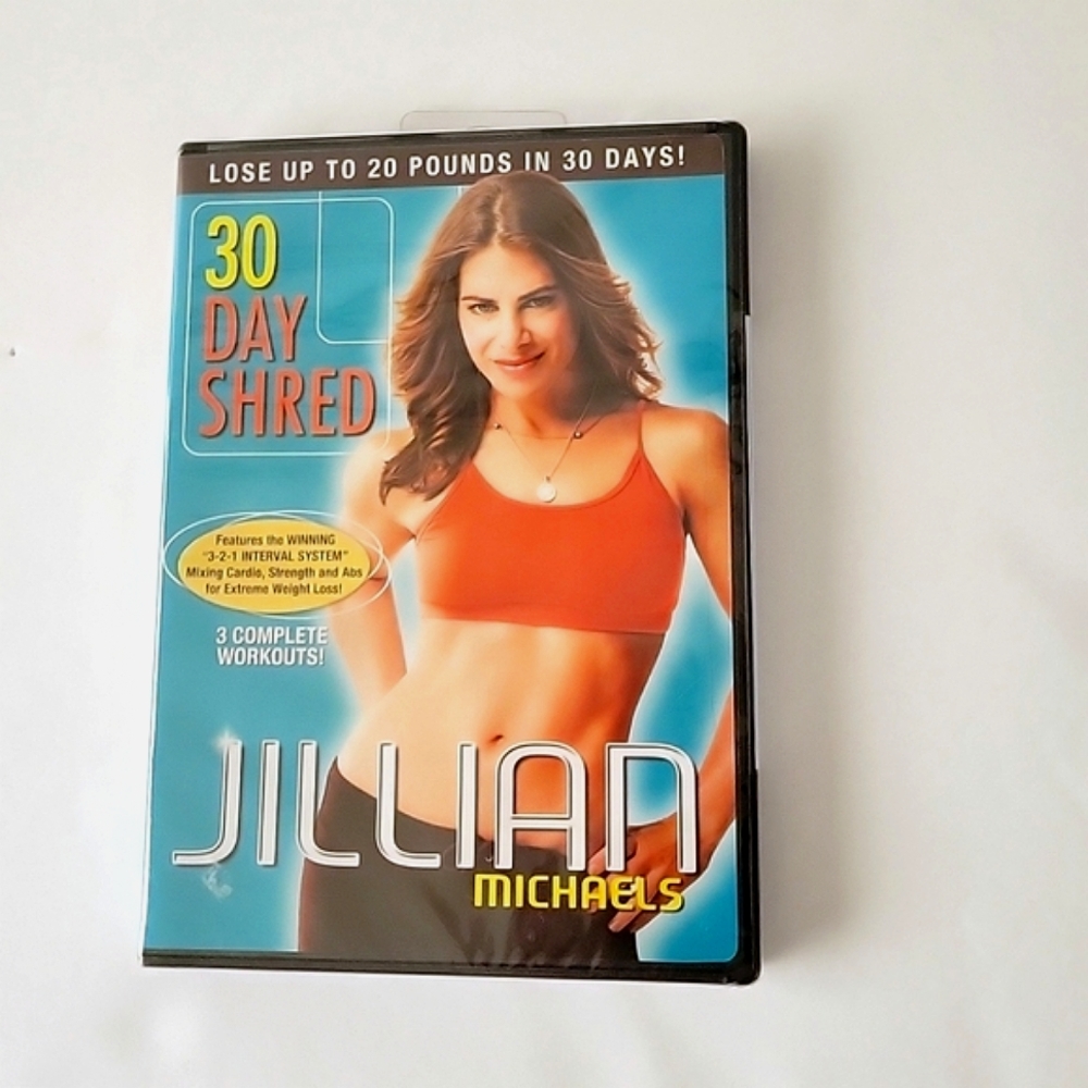 Jillian Michaels 30 day shred  excercise DVD